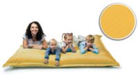 Sitzsack Sitzkissen Beanbag ~ 145x200 gelb