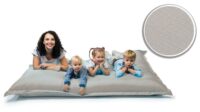 Sitzsack Sitzkissen Beanbag ~ 145x200 hellgrau