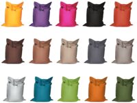 Sitzsack Sitzkissen Beanbag ~ 145x200 schwarz