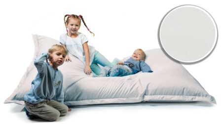 Sitzsack Sitzkissen Beanbag ~ 145x200 weiss