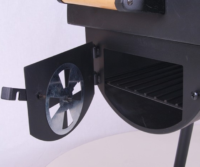 Smoker Holzkohle Grill Sentinel Massiv