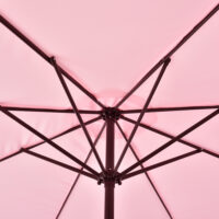Sonnenschirm Budapest 230x300cm Pastellrosa
