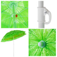 Sonnenschirm Hawaii mit Neigefunktion ~ grün