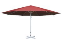 Sonnenschirm Meran II Ø5m Alu 28kg rot ohne Ständer