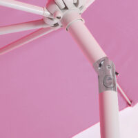 Sonnenschirm N19 Gartenschirm Ø3m neigbar Alu flieder