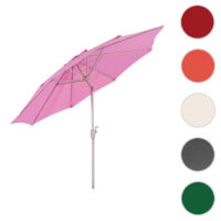 Sonnenschirm N19 Gartenschirm Ø3m neigbar Alu flieder