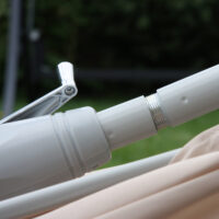 Sonnenschirm N23 Gartenschirm 2x3m rechteckig neigbar Alu anthrazit