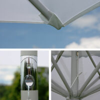 Sonnenschirm Ø 3m neigbar Polyester/Alu 5kg ~ anthrazit