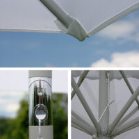 Sonnenschirm Ø 3m neigbar Polyester/Alu 5kg terracotta