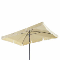 Sonnenschirm rechteckig L200 x B125 neigbar - creme
