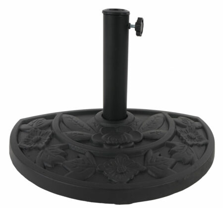 Sonnenschirmständer halbrund Parla Gussoptik