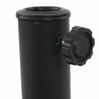 Sonnenschirmständer halbrund Parla Gussoptik