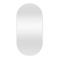 Wandspiegel Picciano 30x60cm Weiss matt