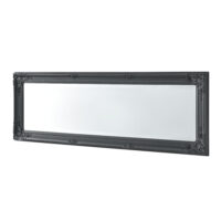 Wandspiegel Livorno 132x42cm Ganzkörperspiegel Antik Dunkelgrau