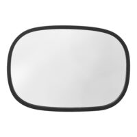 Wandspiegel Copertino 70x50cm Schwarz matt