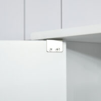 Spiegelschrank Badezimmerschrank Weiss 55x175x60cm