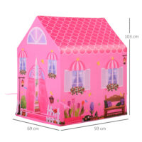 Spielzelt Prinzessin Spielzelt 93 x 69 x 103 cm Rosa