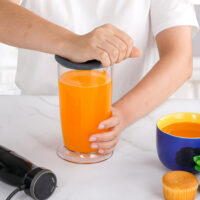 Stabmixer Pürierstab Set aus Edelstahl