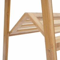 Standgarderobe Kleiderständer - Bambus klappbar 150x84x57cm