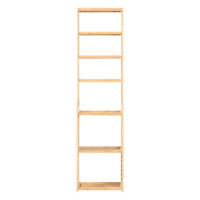 Standregal 165x42x28cm Bambus Natur