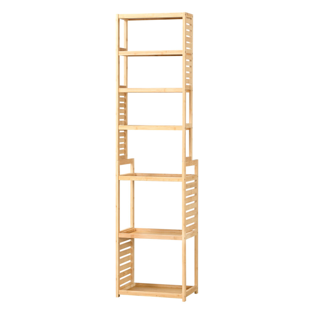 Standregal 165x42x28cm Bambus Natur