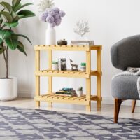 Standregal Suram 60x60x30cm Holz Natur