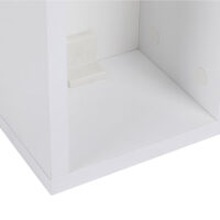 Wandregal Phoenix Weiss 65x20x15cm