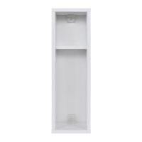 Wandregal Phoenix Weiss 65x20x15cm