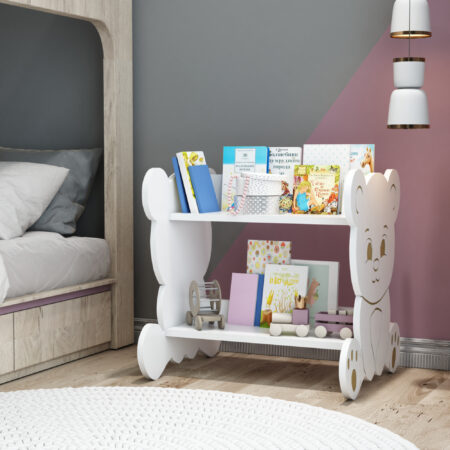 Kinder-Standregal in Bärenform