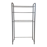 Waschmaschinenregal Nordborg mit 3 Ablagen Metall 161x69x24.5cm