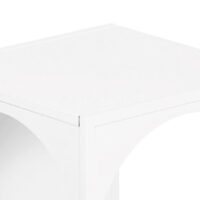 Standregal Quro 133x35x35cm Weiss