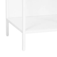 Standregal Quro 133x35x35cm Weiss