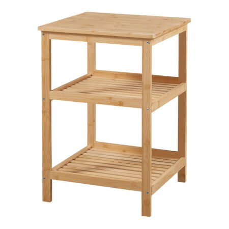 Bambus Standregal Beistelltisch 60x40x40cm