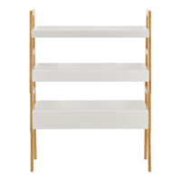 Standregal 3-tlg. Bambus Küchenregal Pflanzregal 85x65x30cm