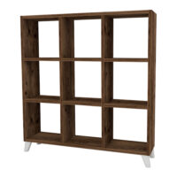 Standregal Tristur 88x88x20cm Eiche. antik