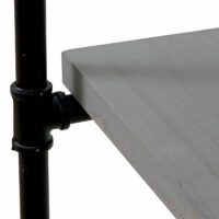 Standregal im aktuellen Industriedesign ~ grau