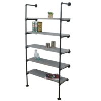 Standregal im aktuellen Industriedesign ~ grau