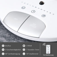 Standventilator 7h Timer mit Fernbedienung 70cm