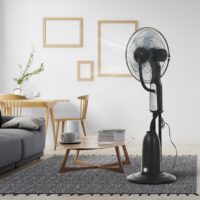 Standventilator mit 2,8 Liter Zerstäuber und Fernbedienung 120cm