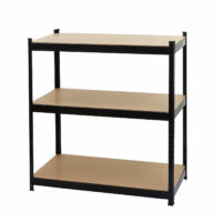 Steckregal Lagerregal 200x100x60cm schwarz