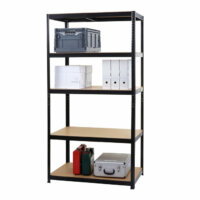 Steckregal Lagerregal 200x100x60cm schwarz