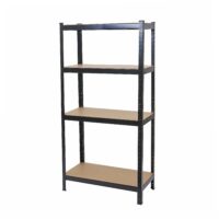 Steckregal Werkstattregal Traglast 320kg 160x80x40cm schwarz