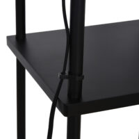 Stehlampe Bücherregal mit 3 Ablagen 150cm E27