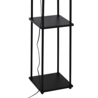 Stehlampe Bücherregal mit 3 Ablagen 150cm E27