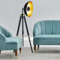 Stehlampe Ottawa 148cm Metall