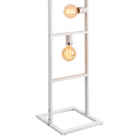 Stehlampe Plauen 142x31x31cm Max 60W 4xE27 Weiss
