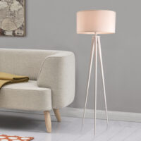 Stehlampe Faro 153cm Weiss