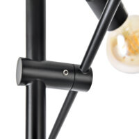 Stehlampe Craigavon 154cm x 28cm Schwarz