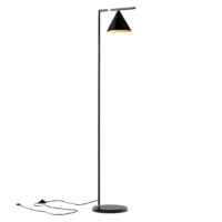 Stehlampe Leicester Schwarz