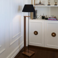 Stehleuchte Stehlampe Bromwich Schwarz